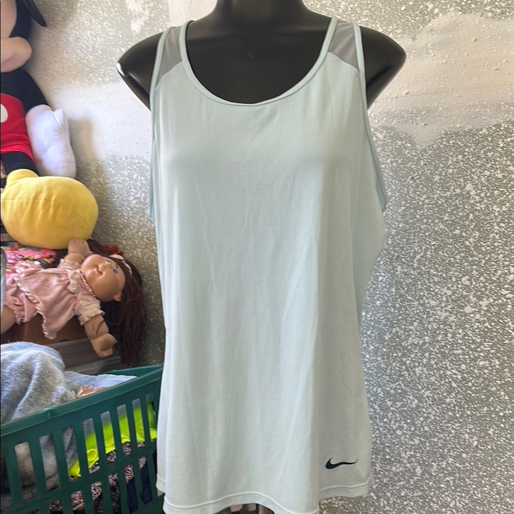 Nike race back tank top